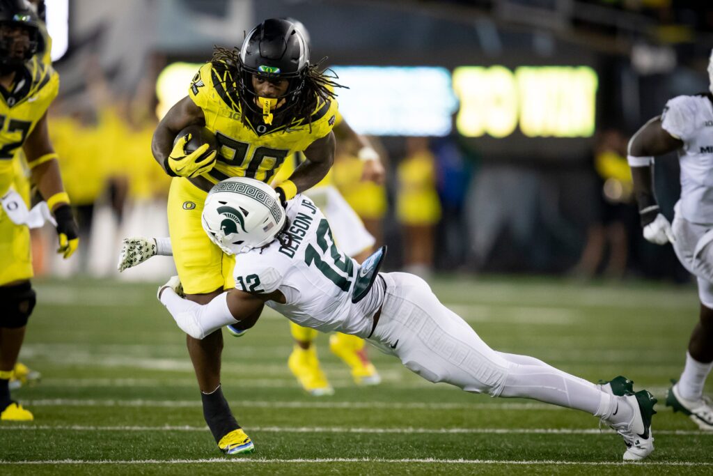 Michigan State safety Justin Denson Jr.
