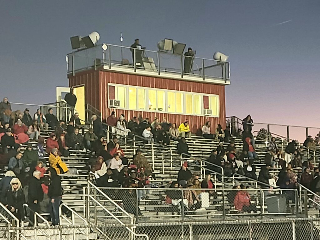 Matoaca Warriors home crowd.