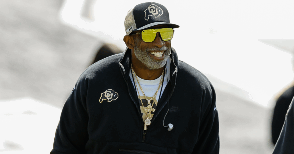 Colorado coach Deion Sanders was able to make find some humor out of an unpleasant situation on Monday, and got a shoutout from Depends.