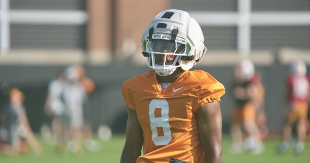 Colorado transfer Colton Hood after completing a drill