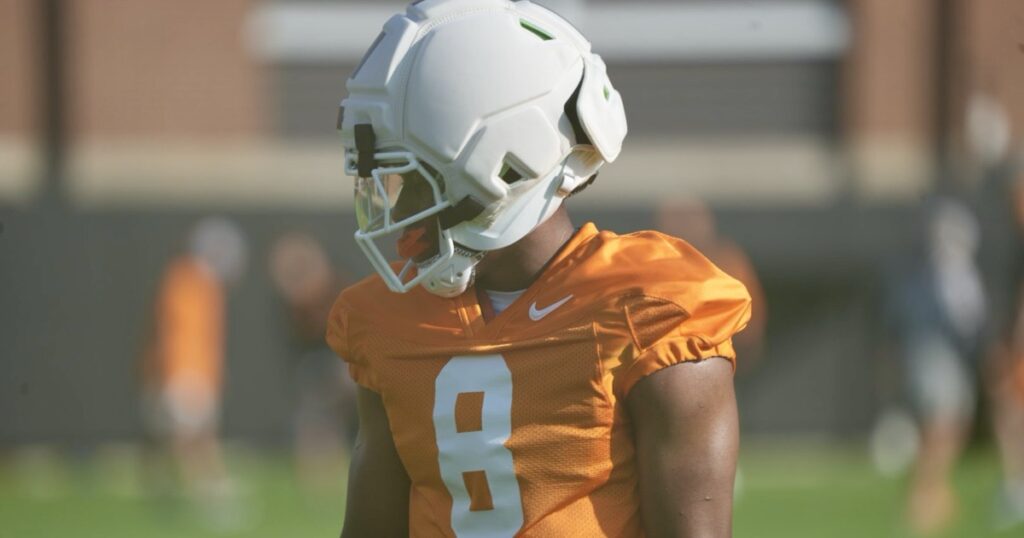 Colorado transfer Colton Hood after completing a drill