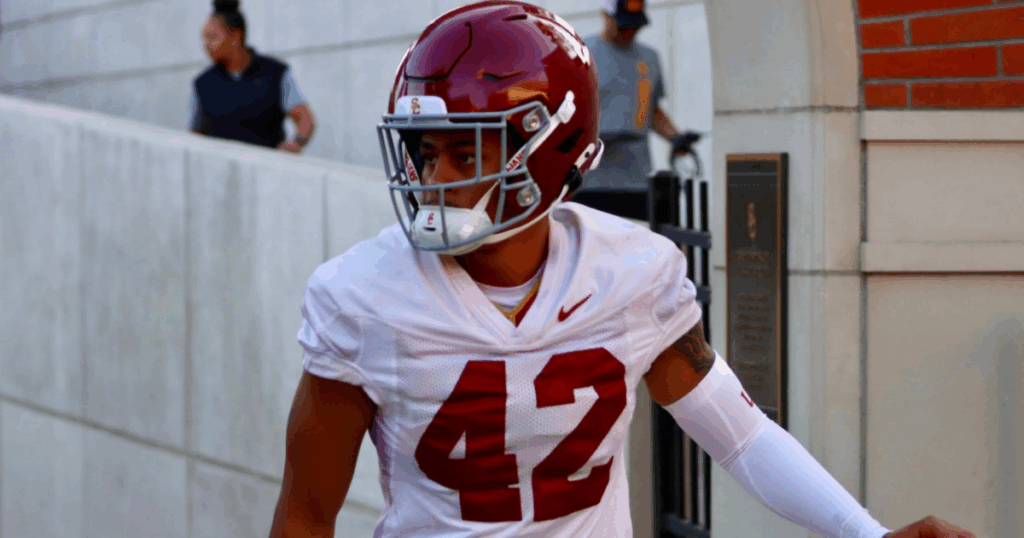 USC cornerback RJ Sermons