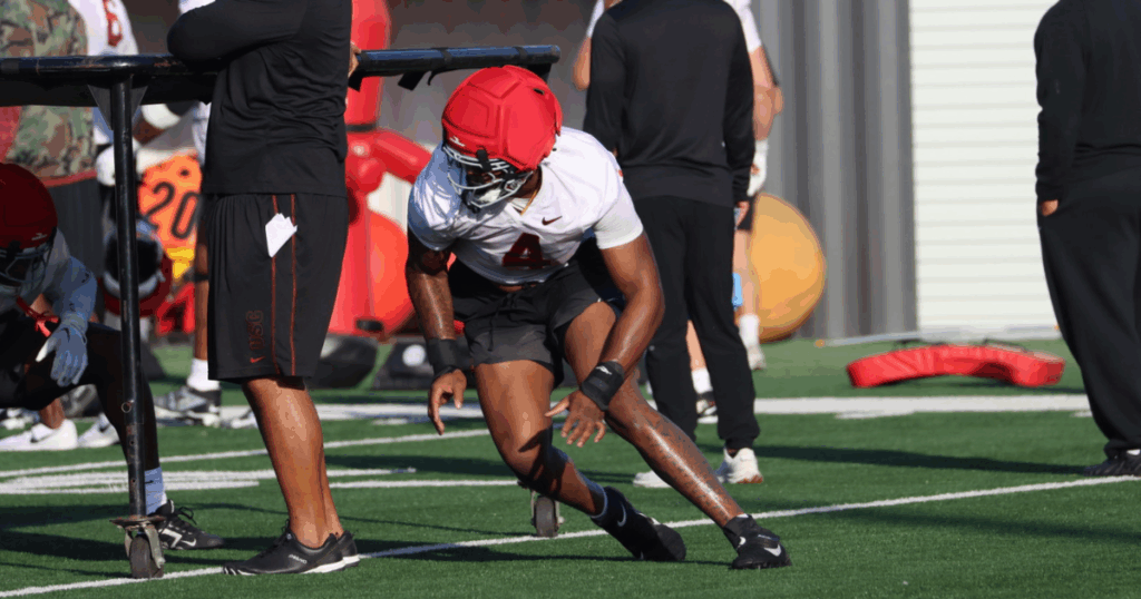 USC defensive lineman Jahkeem Stewart