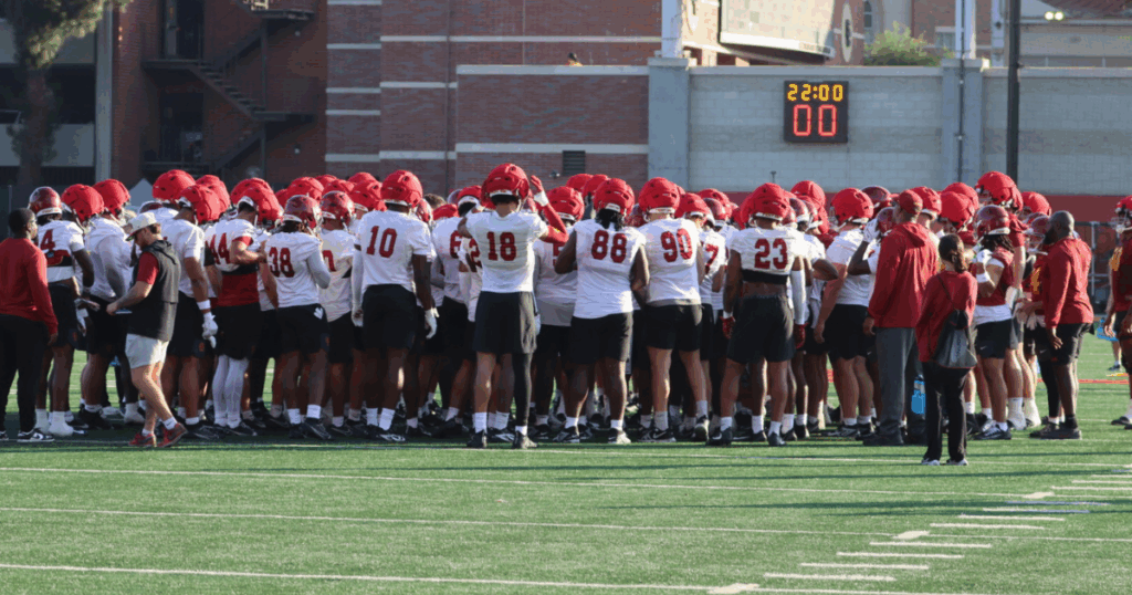 USC Trojans open 2025 fall camp