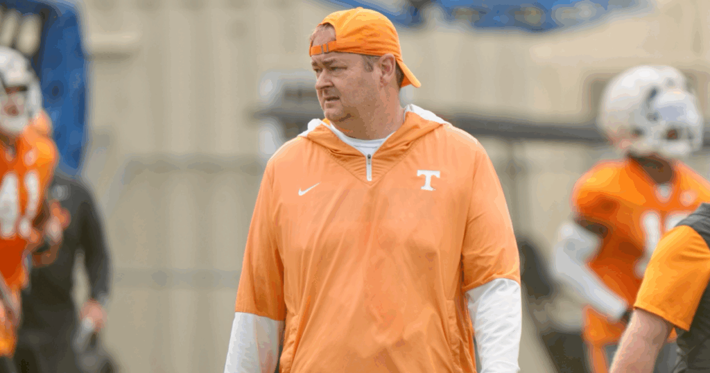 Tennessee Head Coach Josh Heupel