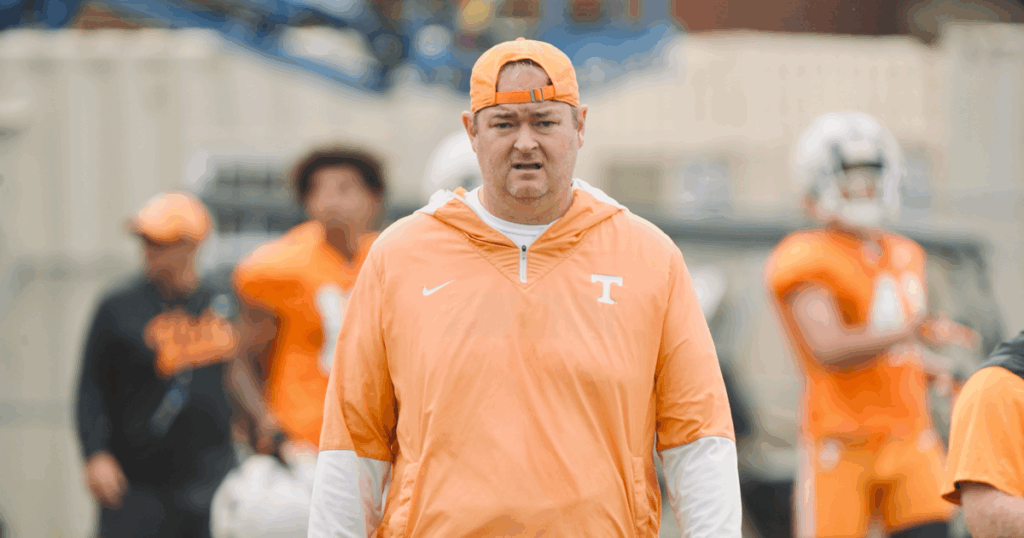 Tennessee Head Coach Josh Heupel
