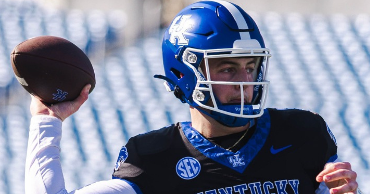 Zach Calzada Expected to be Kentucky’s Week 1 Starting Quarterback