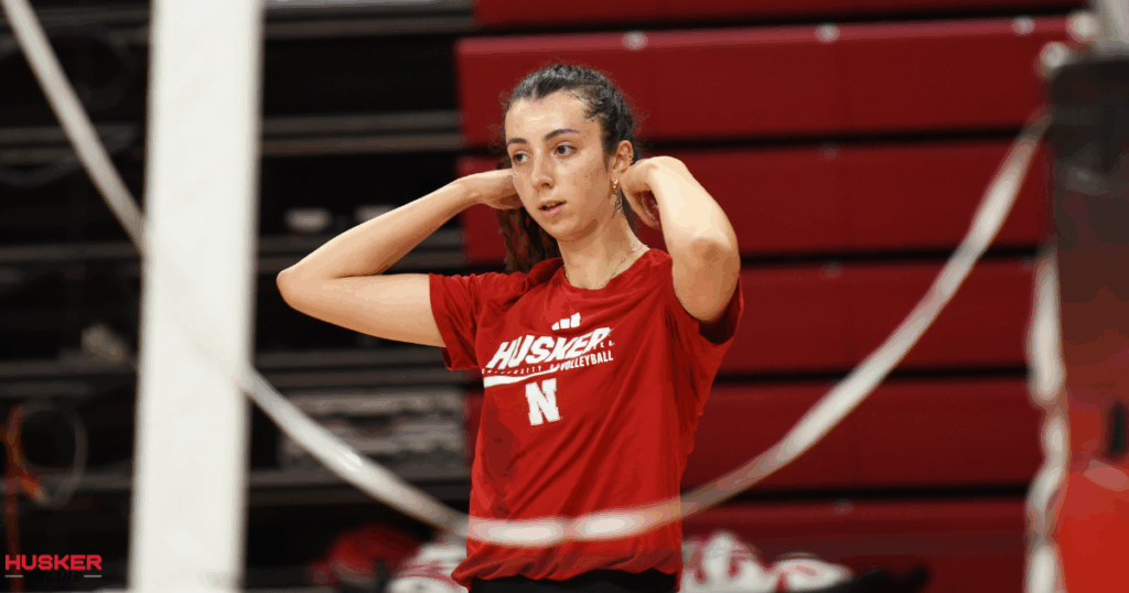 Nebraska opposite Virginia Adriano