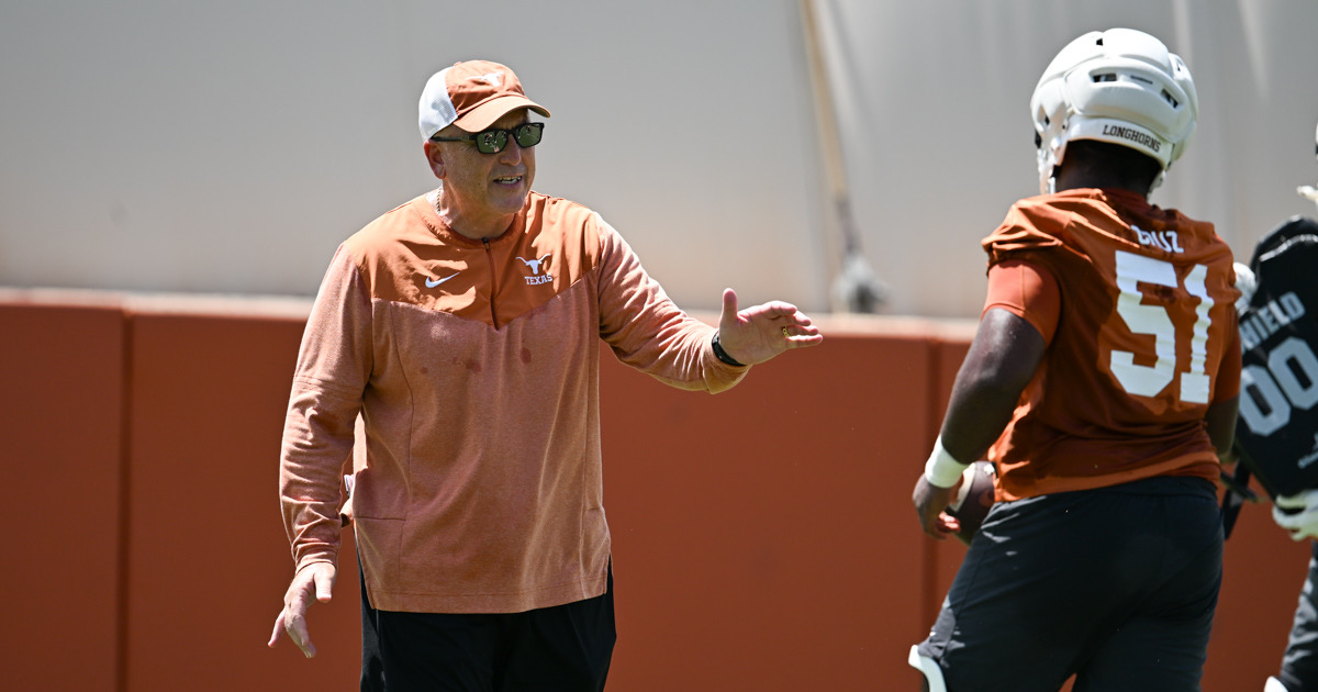 Texas isn’t going to look for another offensive tackle, whether via the portal or the Co-Op