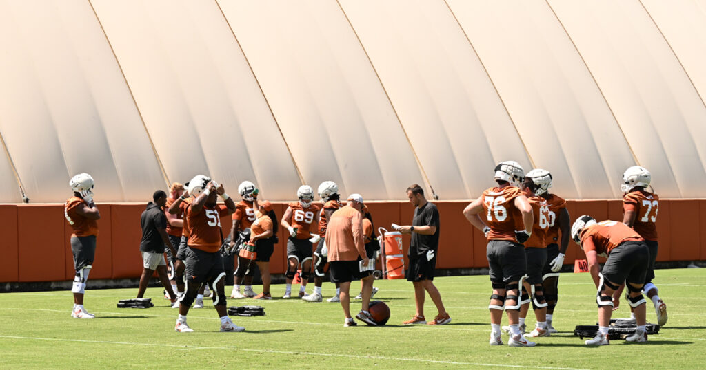 Texas O-line