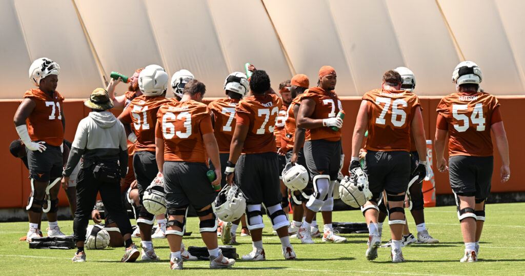 Texas O-line