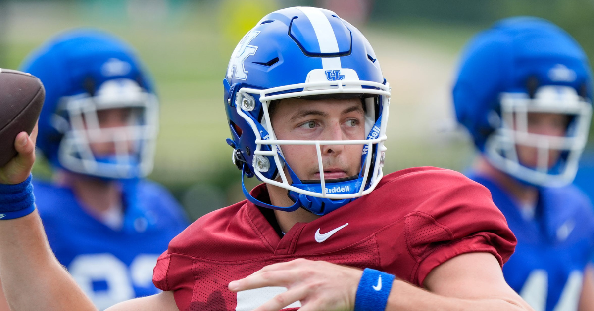 Zach Calzada reveals where he’s grown the most since he’s been at Kentucky