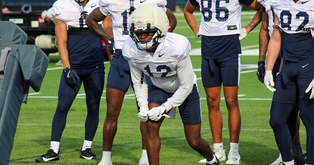 Nittany Lions receiver Anthony Ivey. (Pickel/BWI)