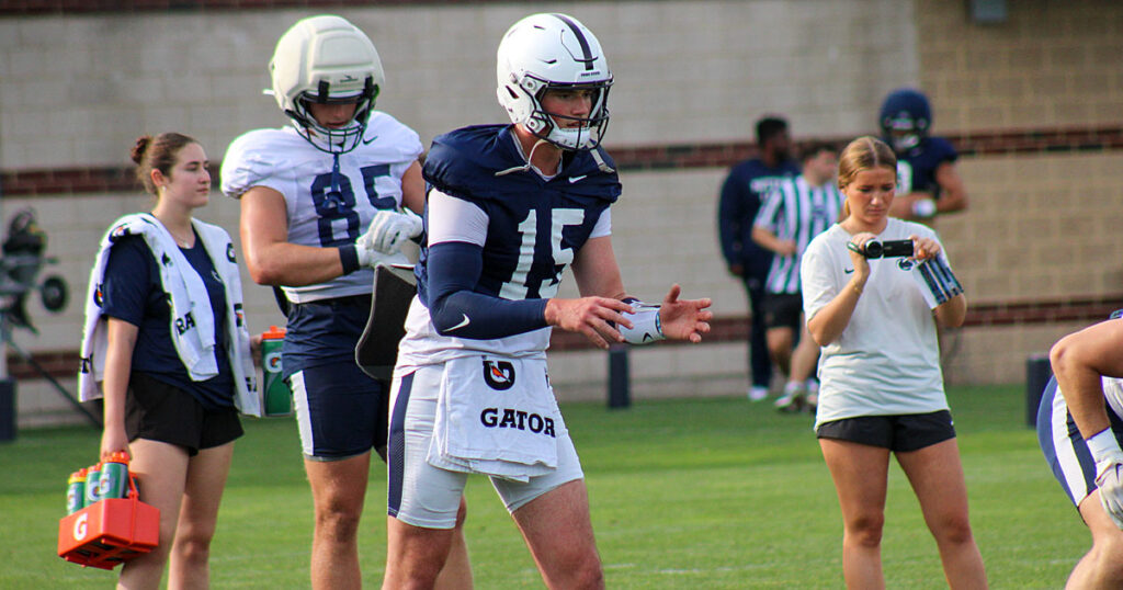 Penn State quarterback Drew Allar. (Pickel/BWI)