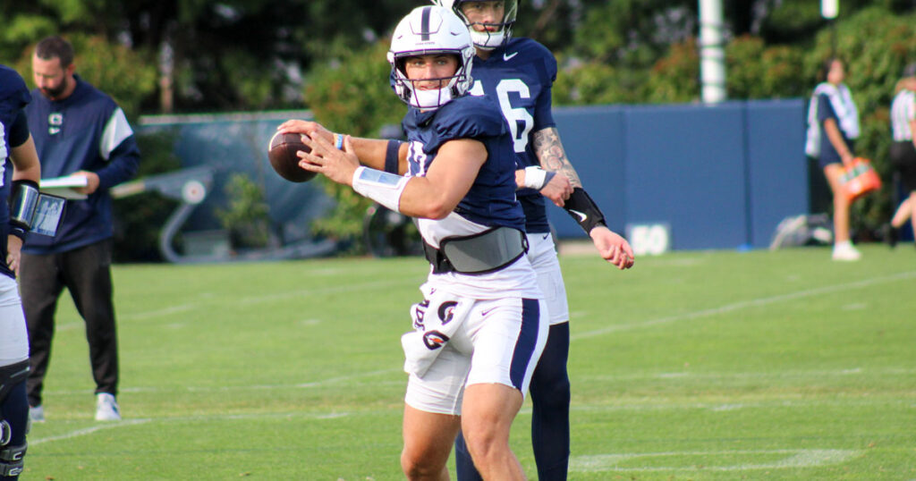 Nittany Lions quarterback Ethan Grunkemeyer. (Pickel/BWI)