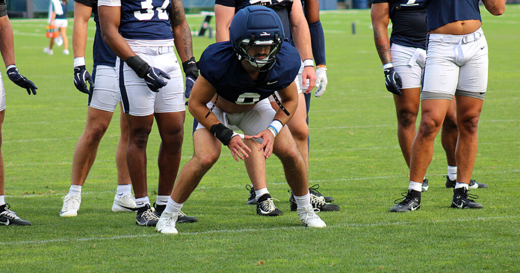 Nittany Lions linebacker Dom DeLuca. (Pickel/BWI)