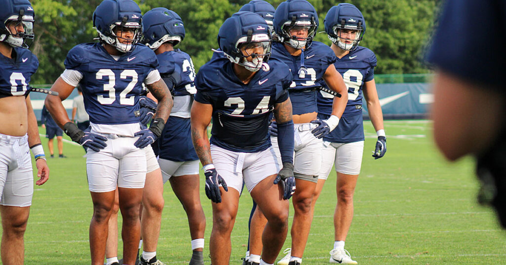 Nittany Lion linebacker Amare Campbell. (Pickel/BWI)