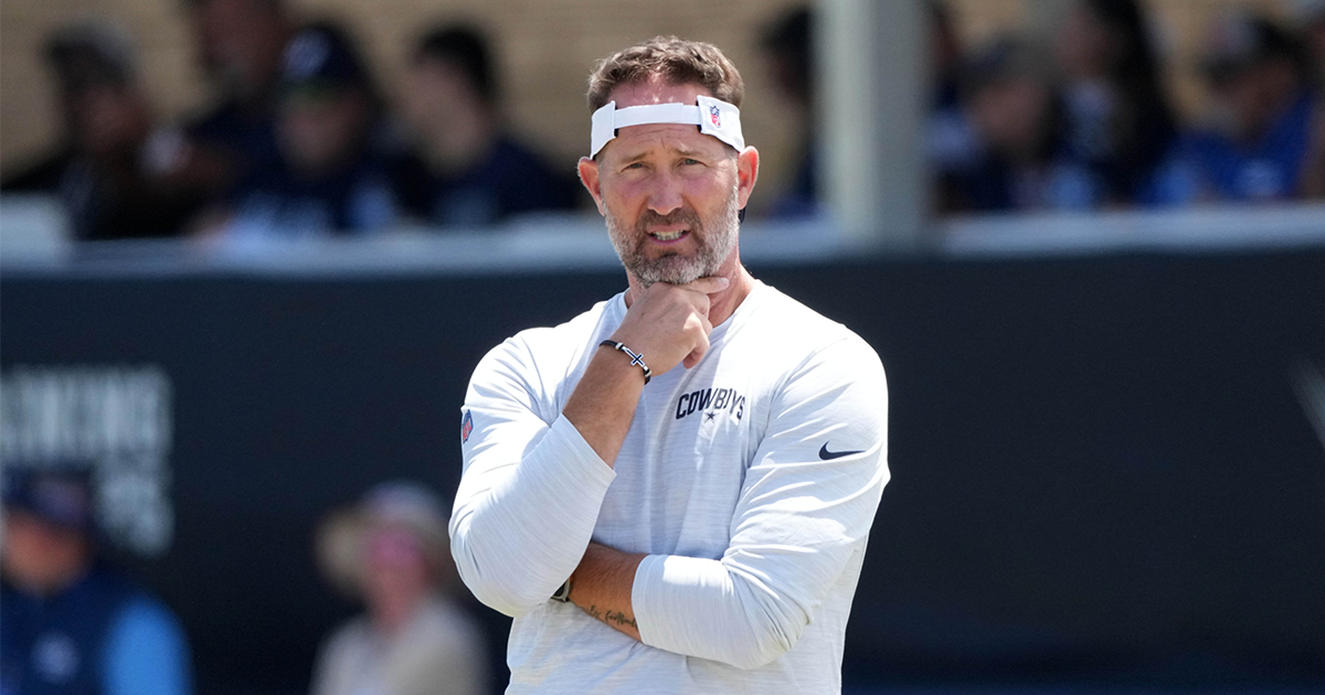 Colin Cowherd tears into Cowboys HC Brian Schottenheimer over backwards visor at press conference