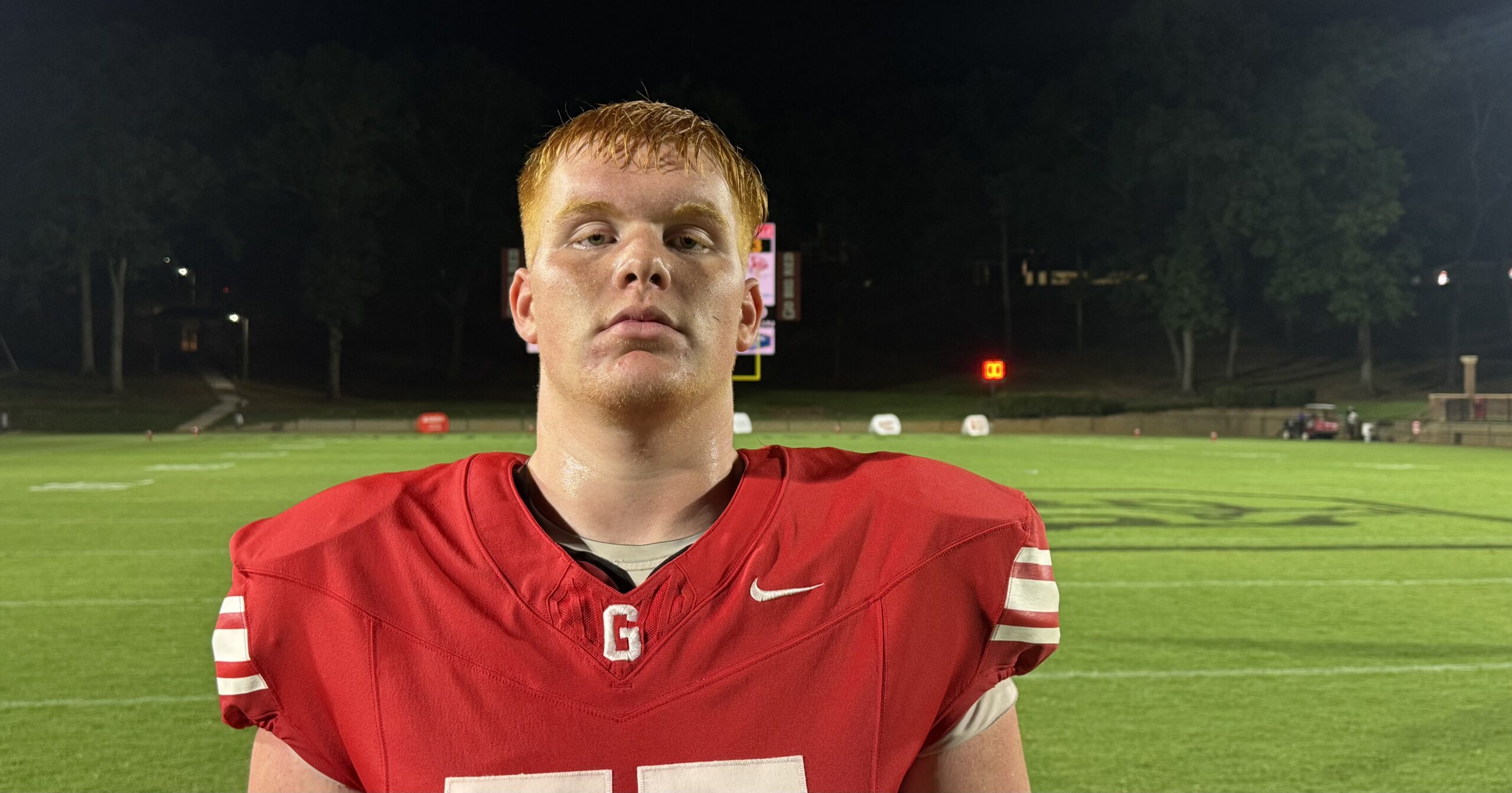 Offensive lineman Carter Mathis raves about Georgia visit