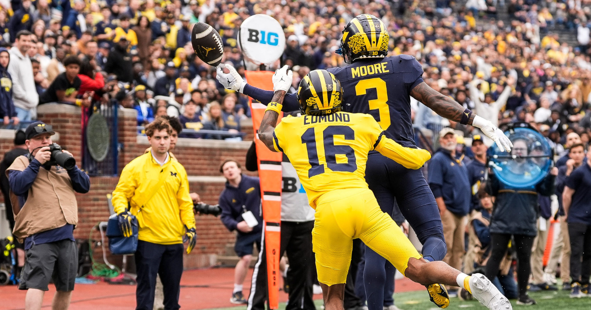 This Michigan cornerback has had 2 pick-sixes in fall camp