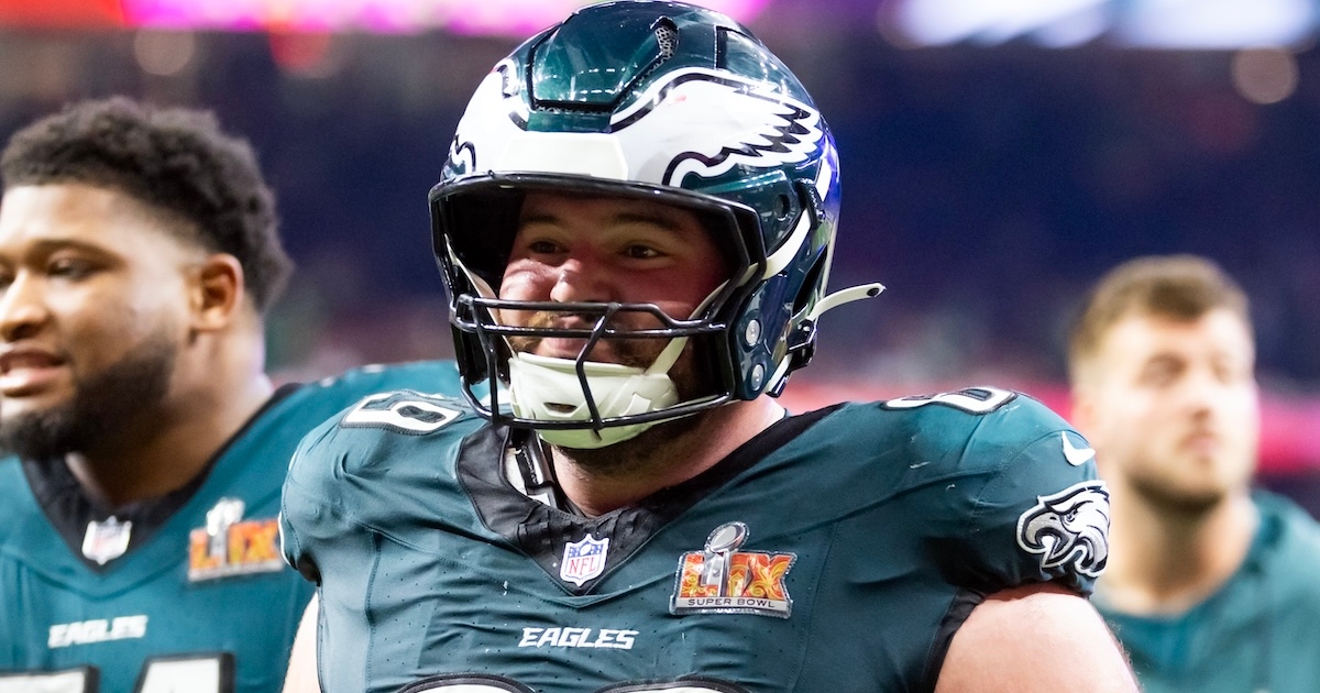 Landon Dickerson injury update: Eagles OL suffers meniscus injury - On3
