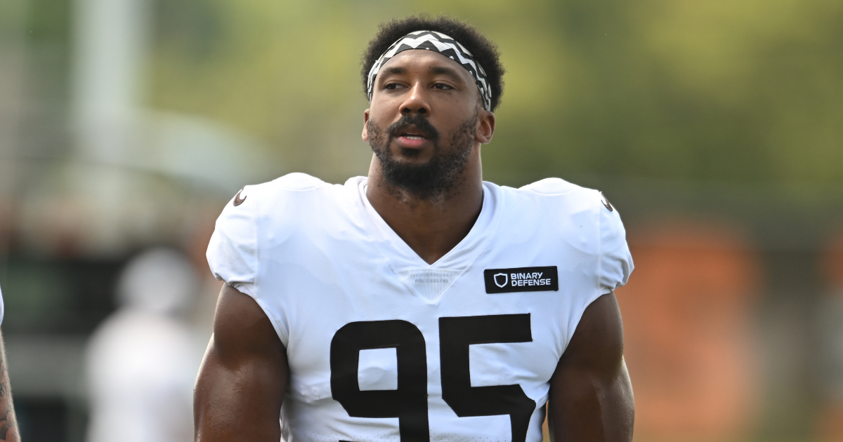 Myles Garrett busted by police for dangerous speeding infraction