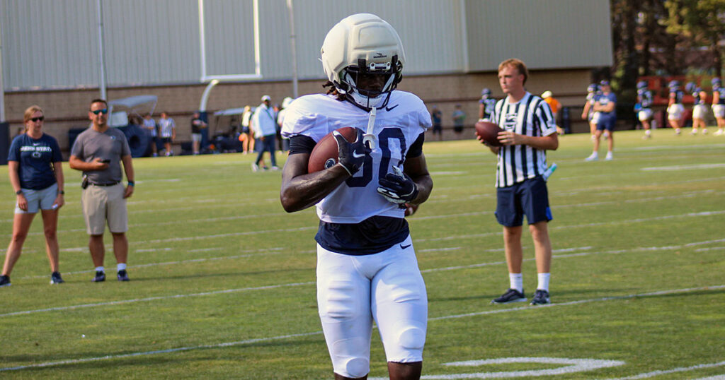 Nittany Lions receiver Jeff Exinor. (Pickel/BWI)