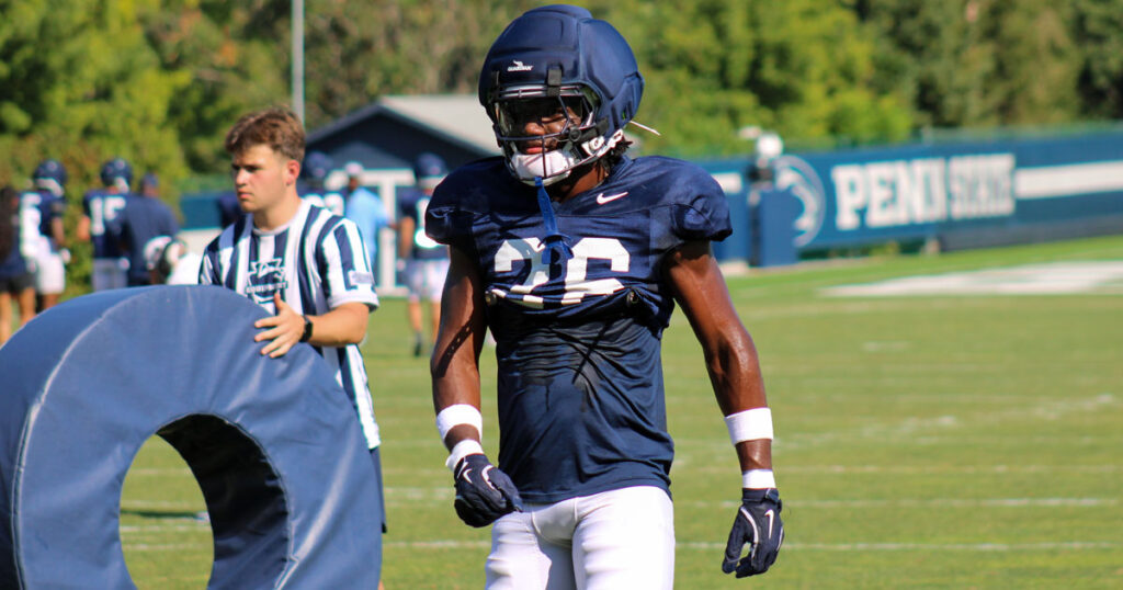 Nittany Lions linebacker Cam Smith. (Pickel/BWI)