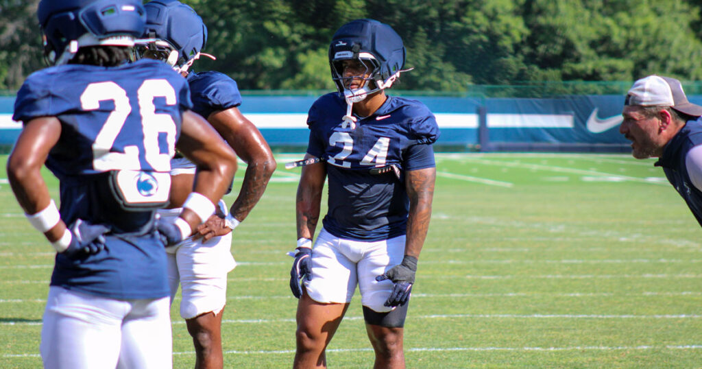 Nittany Lions linebacker Amare Campbell. (Pickel/BWI)