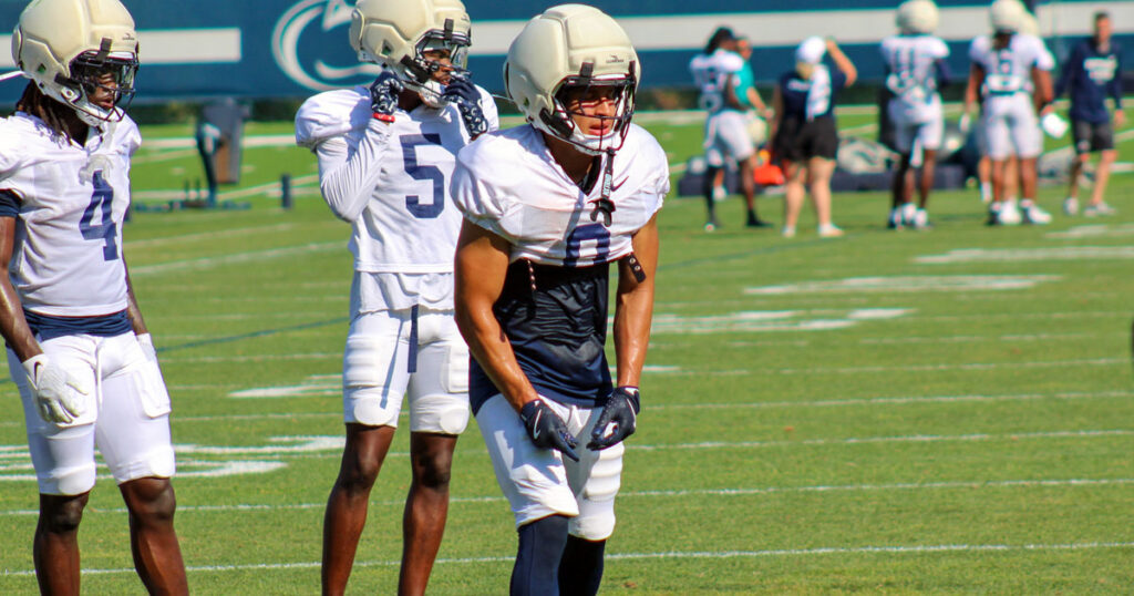 Nittany Lions receiver Trebor Pena. (Pickel/BWI)