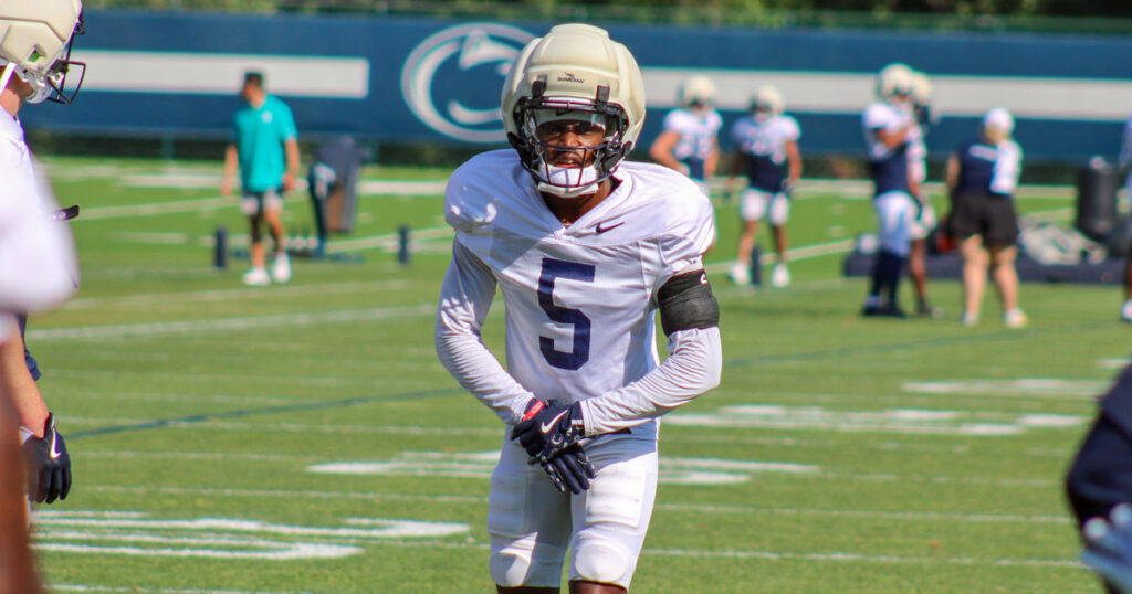 Nittany Lions receiver Devonte Ross. (Pickel/BWI)