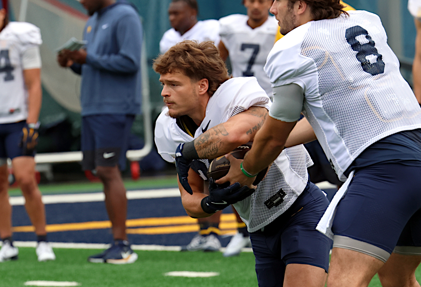 West Virginia running back Kannon Katzer to enter transfer portal