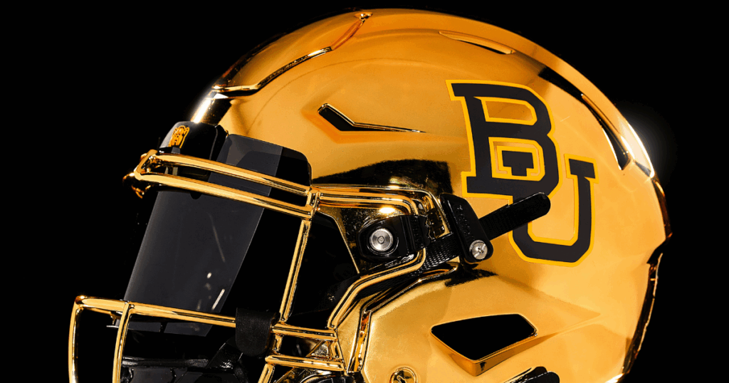 Baylor Chrome Helmet