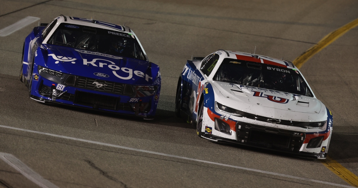 William Byron clinches regular season championship over Chase Elliott at Richmond