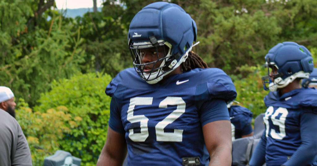 PSU defensive tackle Randy Adirika. (Pickel/BWI)