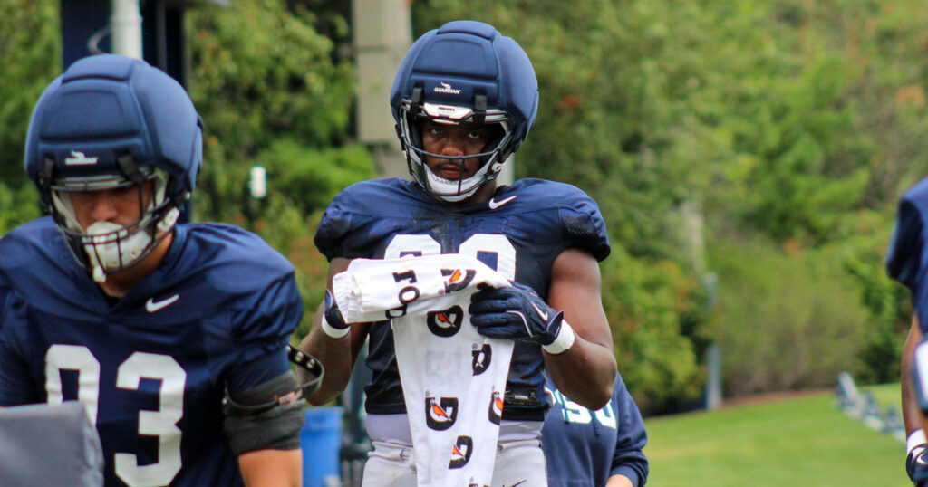 Nittany Lions defensive end Dani Dennis-Sutton. (Pickel/BWI)