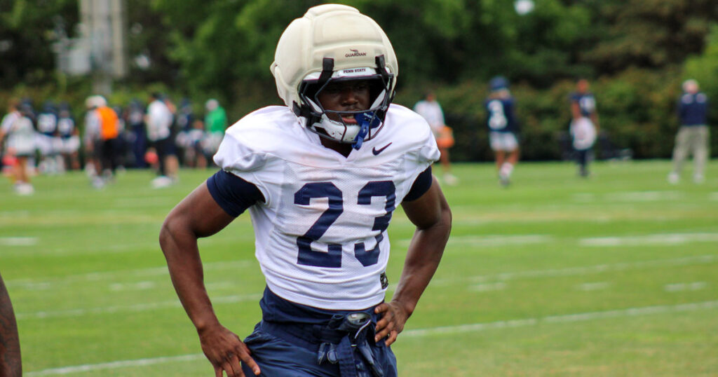 Nittany Lions running back Tikey Hayes (Pickel/BWI)