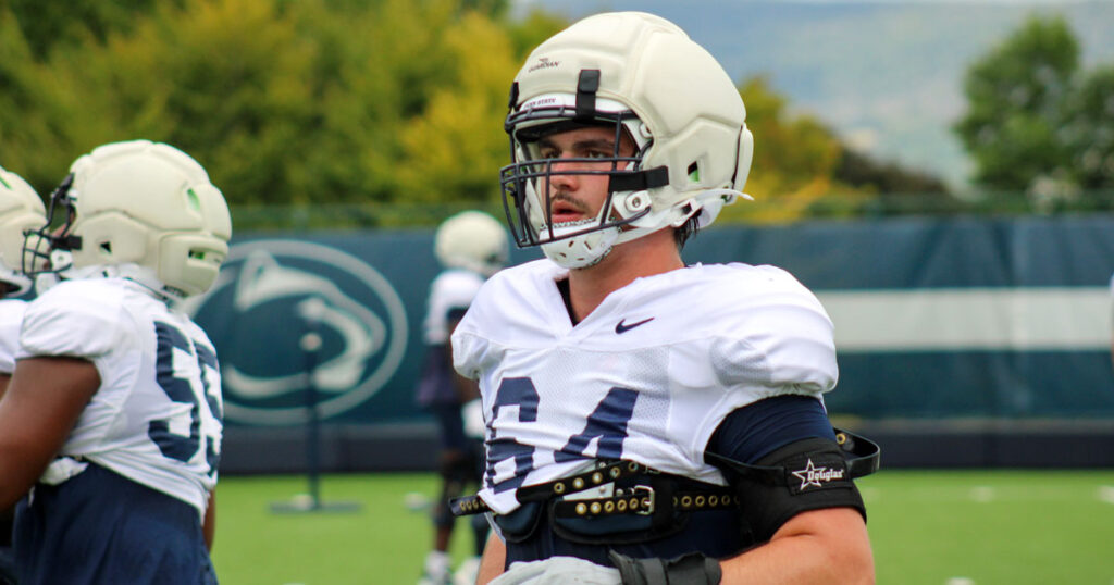 Penn State offensive lineman Eagan Boyer. (Pickel/BWI)