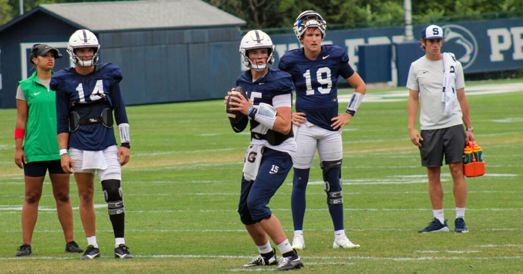 Penn State quarterback Drew Allar. (Pickel/BWI)