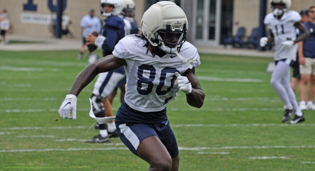 Wide receiver Jeff Exinor.
