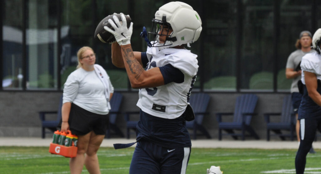 Wide receiver Aaron Enterline