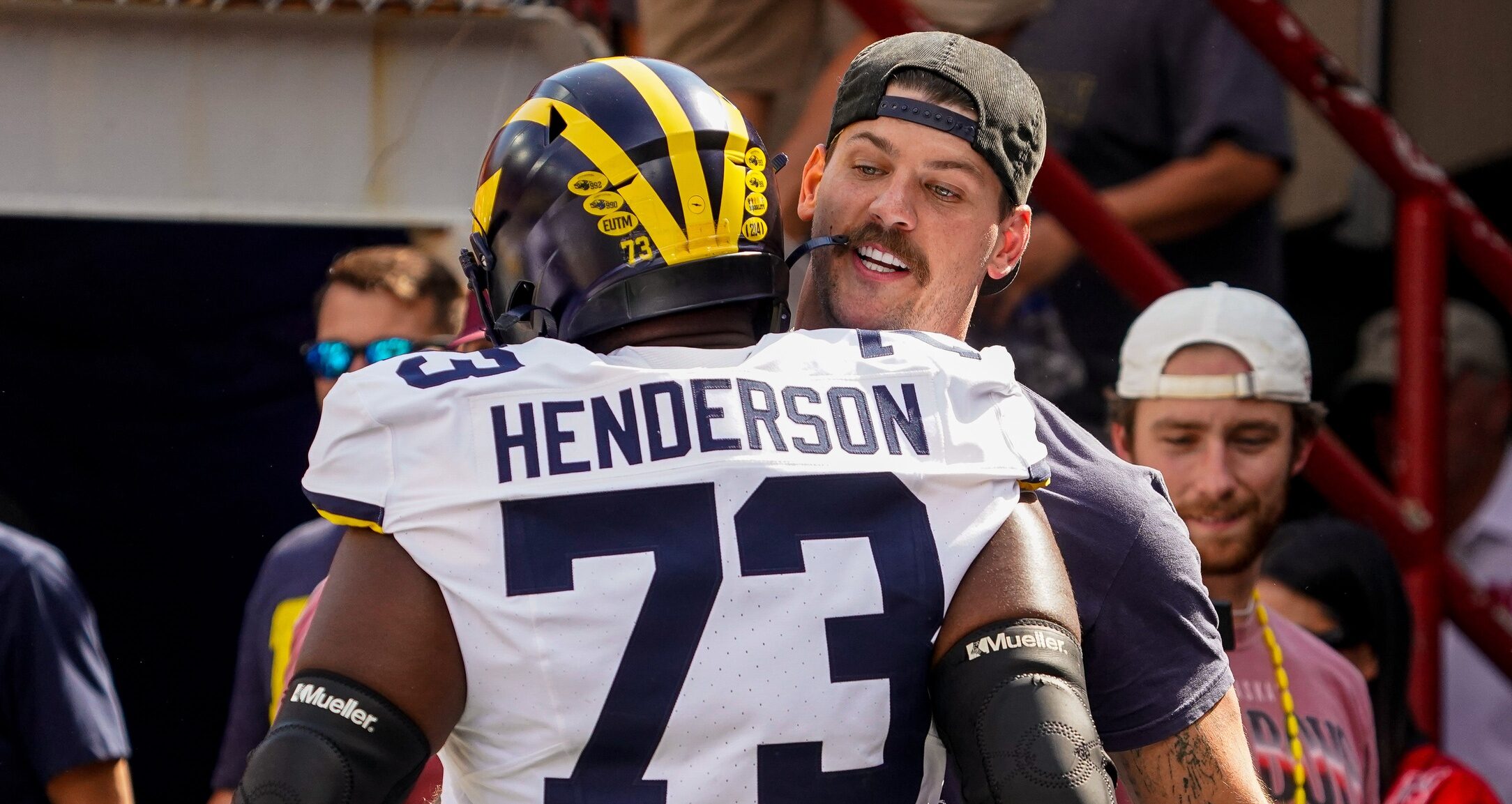 Taylor Lewan reacts to Michigan punishment in sign-stealing scandal