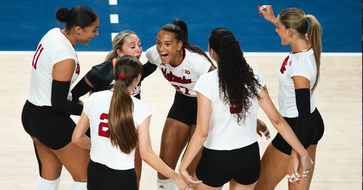 No. 1 Nebraska dominates No. 6 Stanford in AVCA First Serve