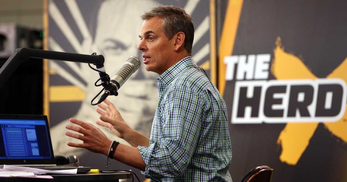 Colin Cowherd recibe un disparo en Brent Venables, Oklahoma, se compara con Lincoln Riley