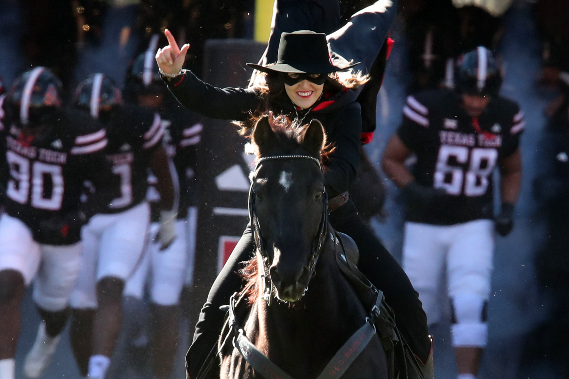 Texas Tech Masked Rider, Tortilla Toss, Drone Show Updates