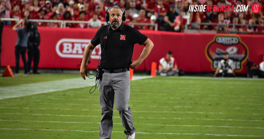 Nebraska coach Matt Rhule