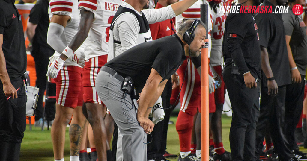 Nebraska coach Matt Rhule
