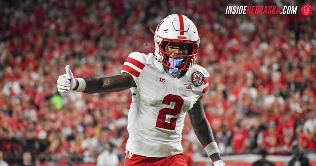 Nebraska WR Jacory Barney Jr.
