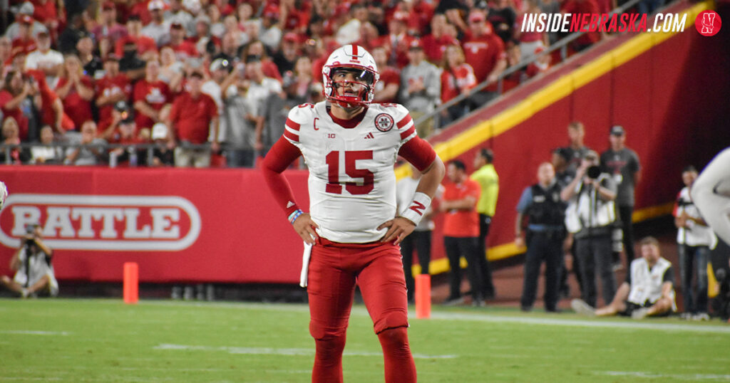 Nebraska QB Dylan Raiola