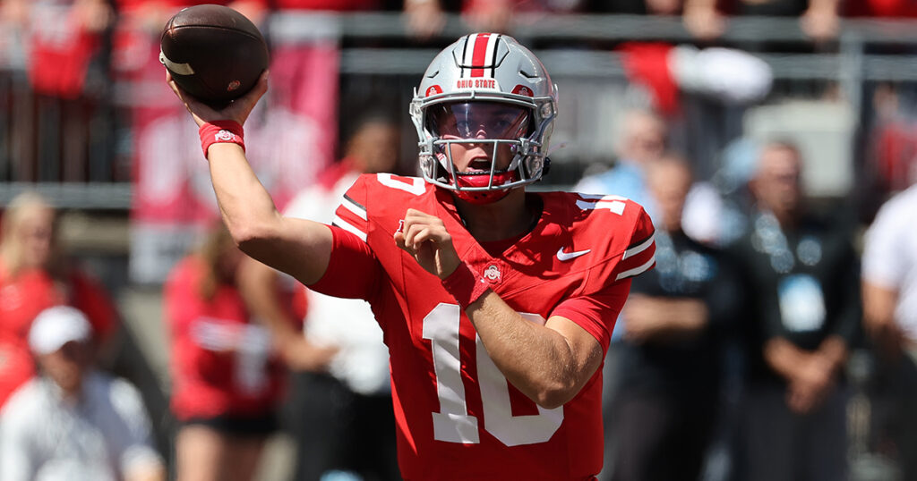 Ohio State QB Julian Sayin